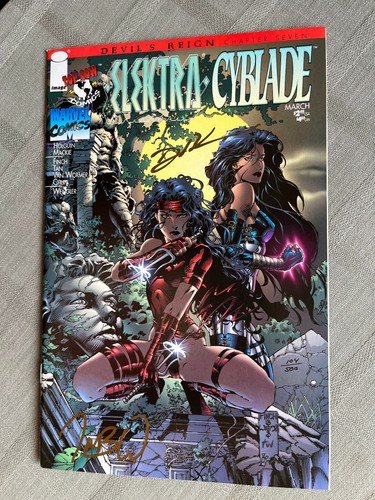 Elektra cyblade signed - elektra,