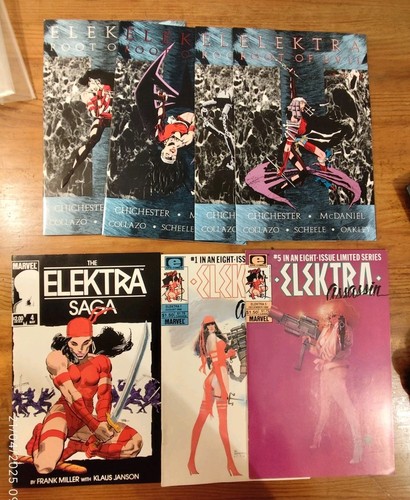 Lot elektra marvel - marvel, comics